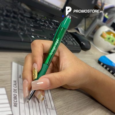 Bolígrafo Plástico Nash con Grip