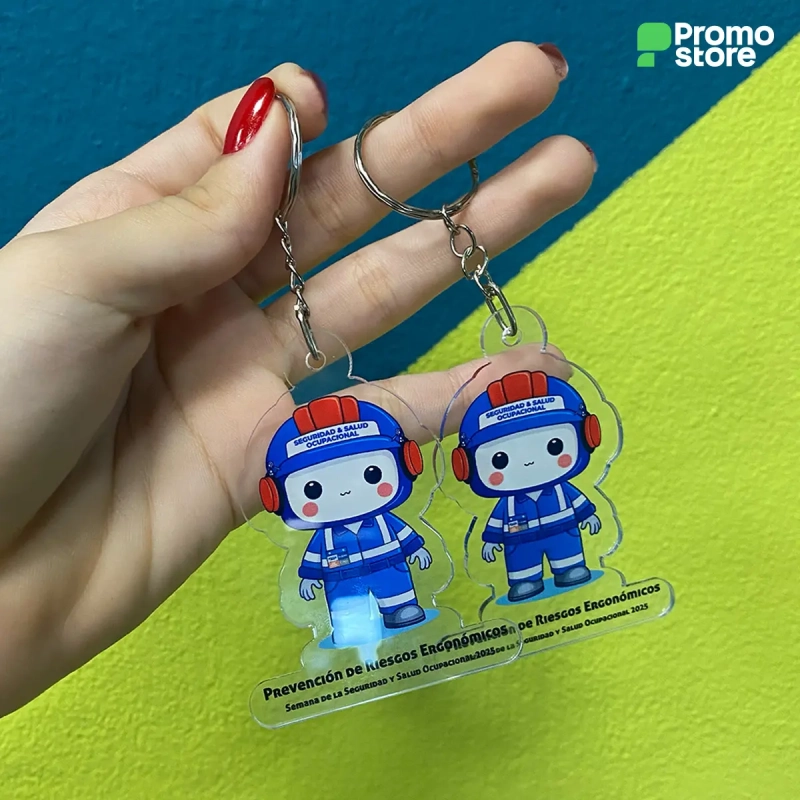 Llavero Acrílico personalizado