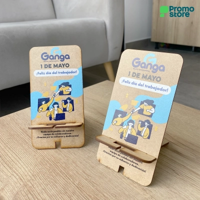 Porta celular de Mdf Linux