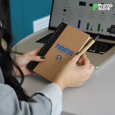 Cuaderno Eco Con Bolígrafo 13,5x18cm