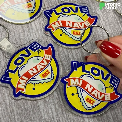 Llavero Acrílico personalizado