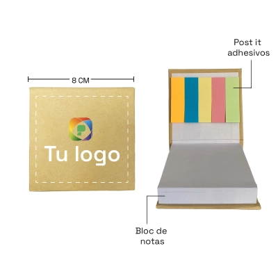 Porta Notas Ecofriend Con Post It