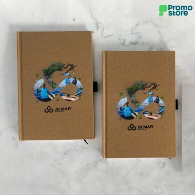 Libreta Kraft Pasta Dura 14,5x21cm