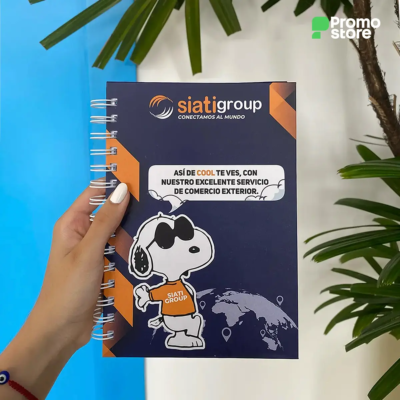 Cuaderno anillado 15×21cm