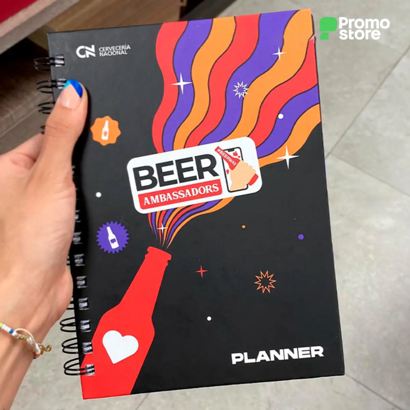 Cuaderno anillado 15×21cm