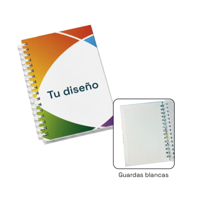 Cuaderno anillado 15×21cm