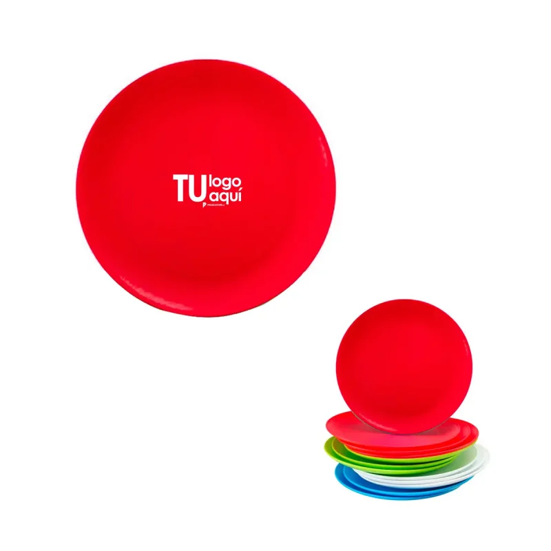 Plato tendido multiuso un color