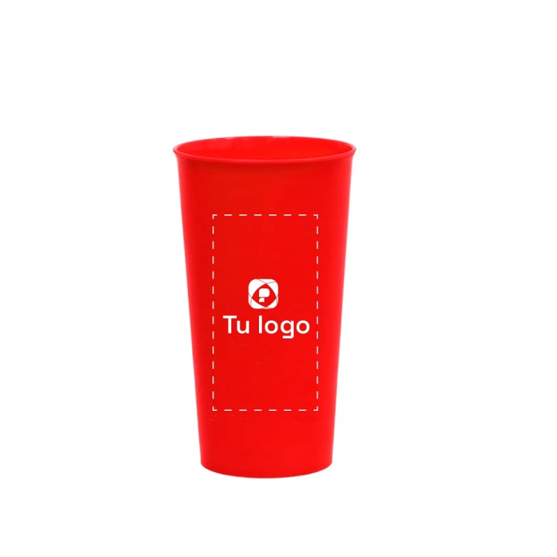 TJVS0023-vaso-plastico-500ml-un-color Vaso plástico 500ml Un Color