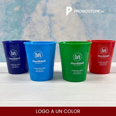 Vaso plástico 260ml Un Color