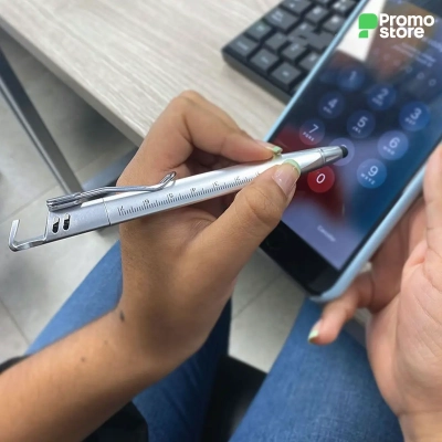 Bolígrafo Multifunción 8 en 1