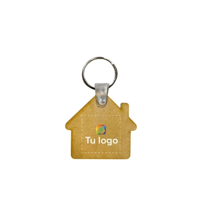 Llavero MDF de Casa