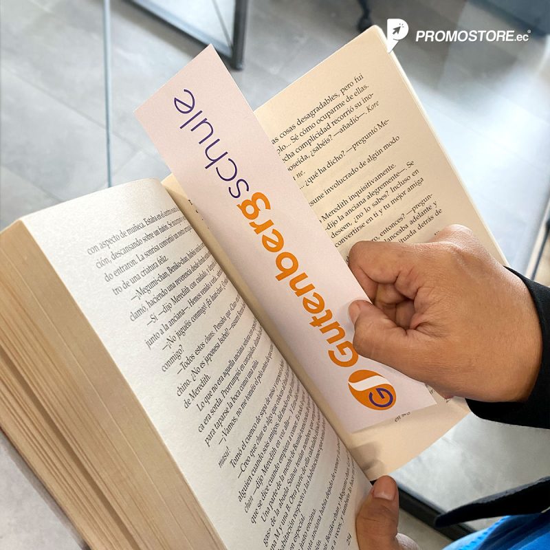 Separador de libros personalizado