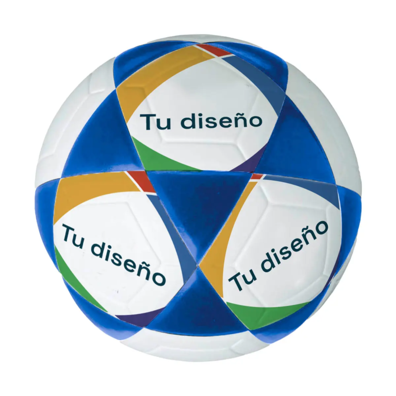 Balón de fútbol con logo