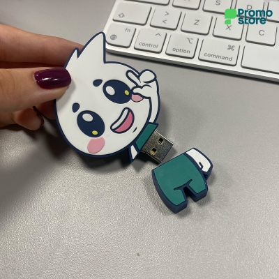 Pendrive Rubber personalizado 2D