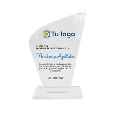 Placa de reconocimiento