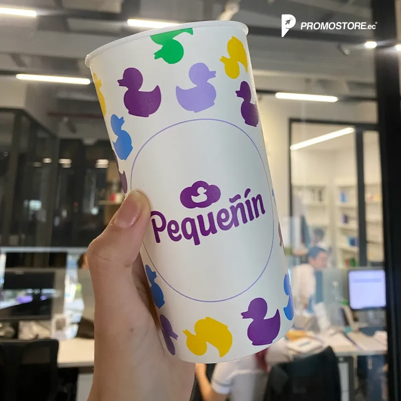 Vaso plástico 500ml Full Color