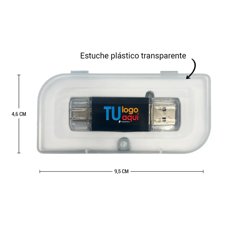 Pendrive Duo USB+USB C 32GB