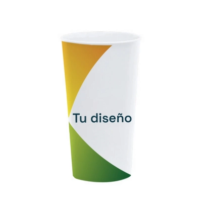 Vaso plástico 700ml Full Color