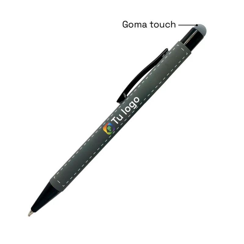 Bolígrafo Metálico Soft Touch