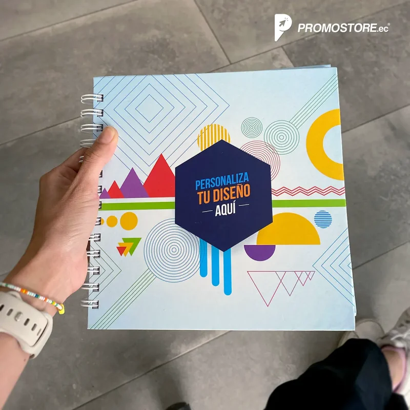 Cuaderno anillado 20×21 cm