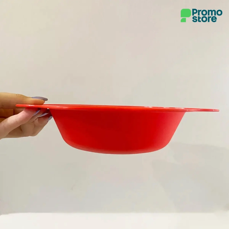 Plato plástico Flower