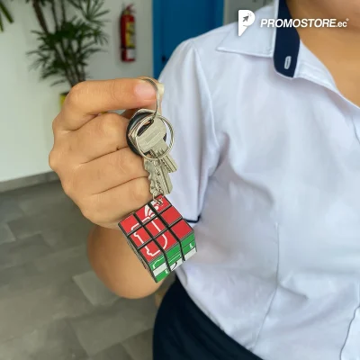 Llavero Cubo rubik