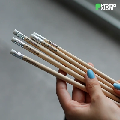 Lápiz ecológico con borrador