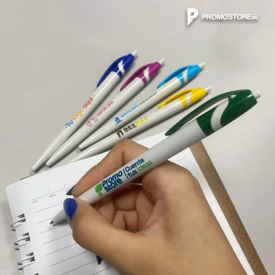 Bolígrafo plástico Iris