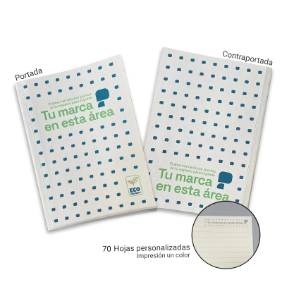 Libreta 100% eco 15×21cm