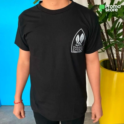 Camisetas Poli-algodón cuello redondo