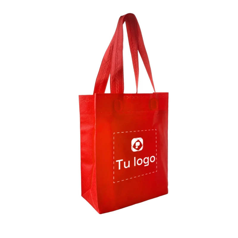 Bolso de cambrela termosellado con fuelle 25x30x9cm