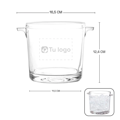 Hielera de cristal 35oz