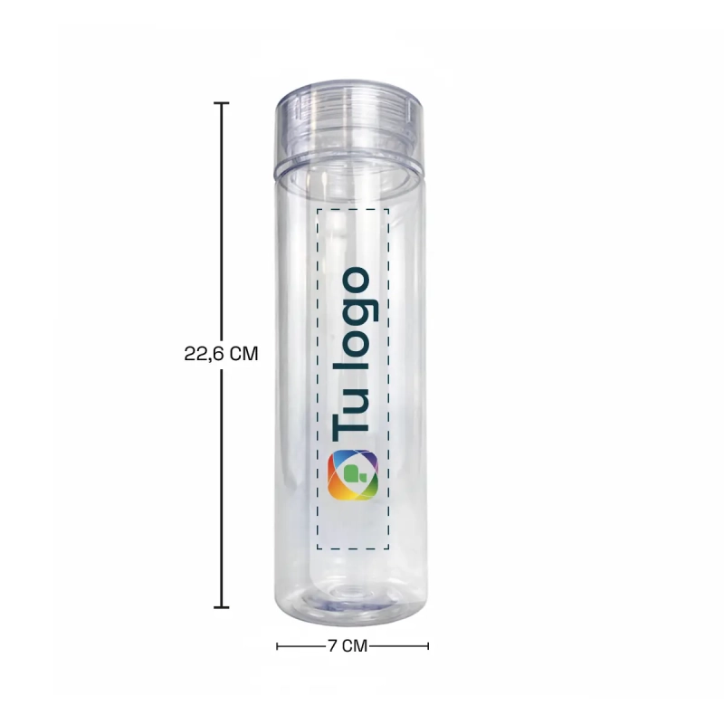 Tomatodo plástico cilíndrico Max 750 ml