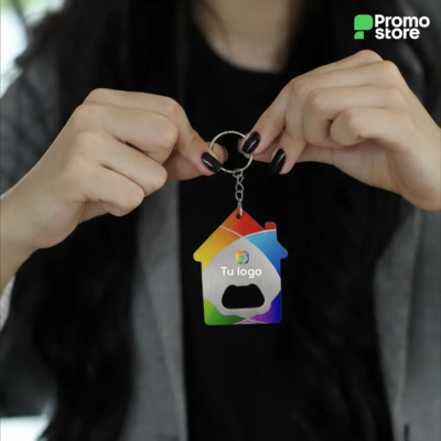 Llavero destapador personalizado
