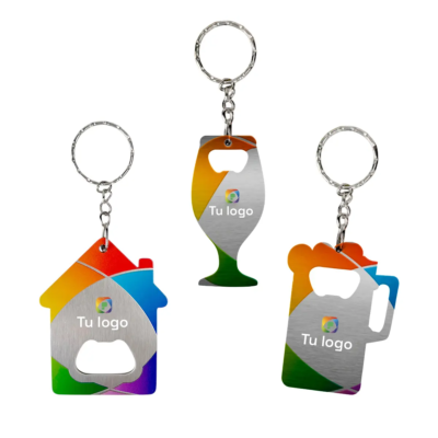 Llavero destapador personalizado